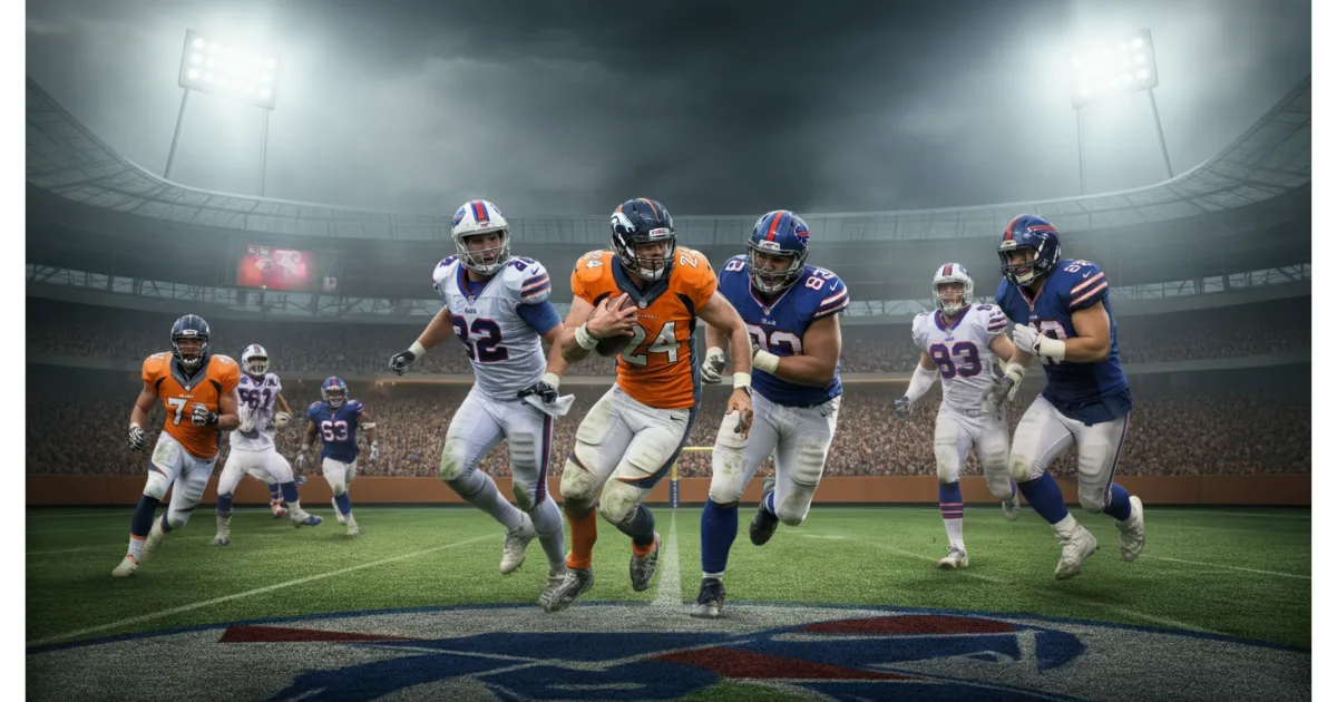 Denver Broncos vs Buffalo Bills Match Player Stats