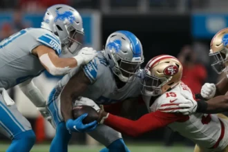 Detroit Lions vs 49ERS Match Player Stats