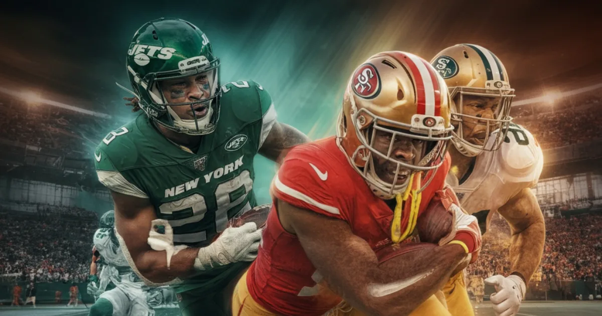 New York Jets vs 49ERS Match Player Stats
