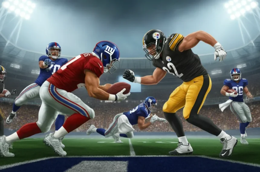 New York Giants vs Steelers Match Player Stats
