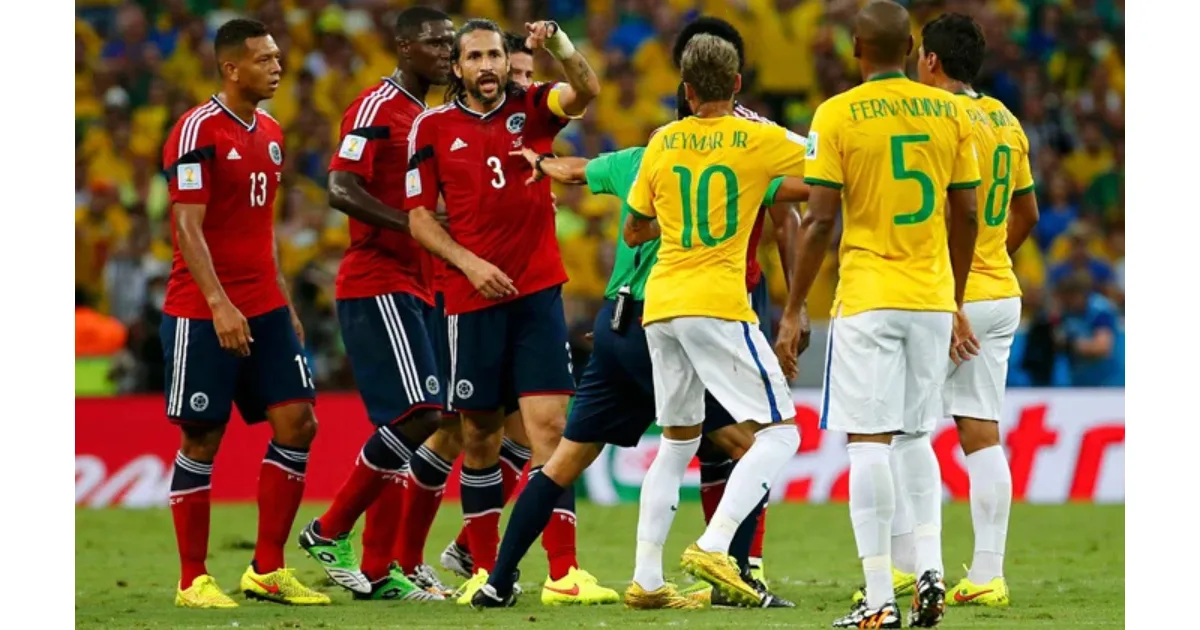 Brazil National Football Team vs Colombia National Football Team Matches