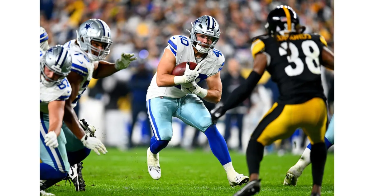 Dallas Cowboys vs Steelers Match Player Stats