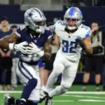 Detroit Lions vs Dallas Cowboys Match Player Stats