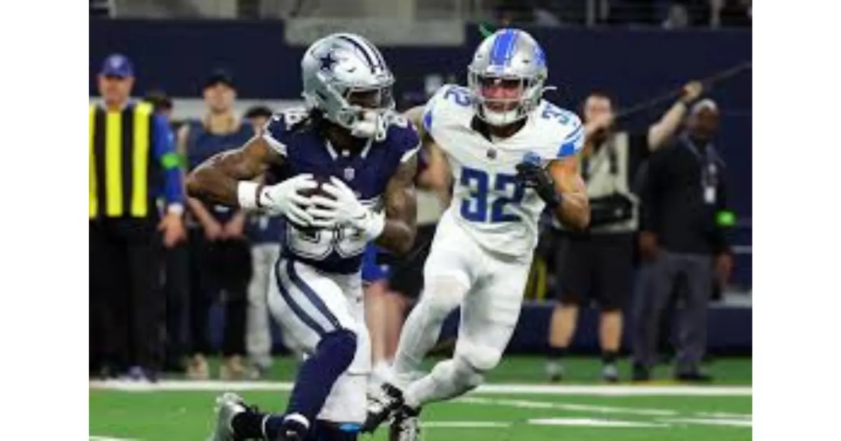 Detroit Lions vs Dallas Cowboys Match Player Stats