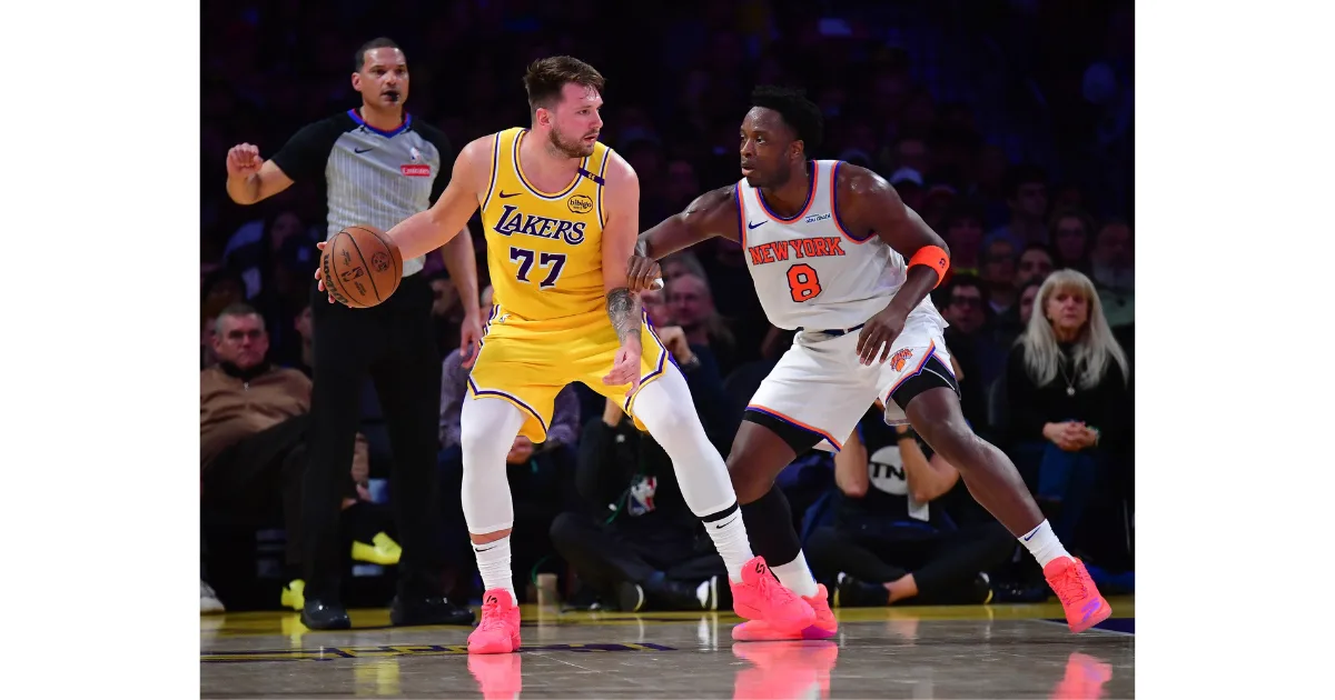 Knicks vs Lakers Match Player Stats