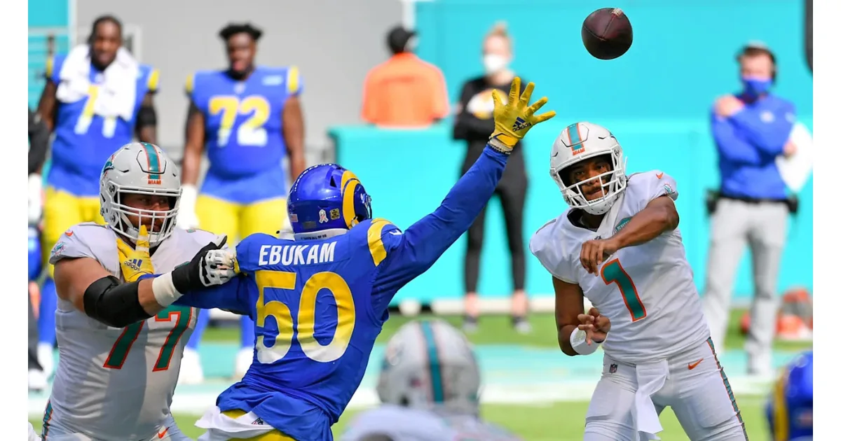 Miami Dolphins vs Los Angeles Rams Match Player Stats