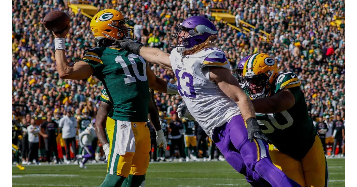 Minnesota Vikings vs Green Bay Packers Match Player Stats