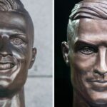 Cristiano Ronaldo statues