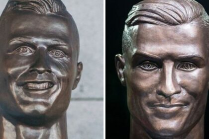 Cristiano Ronaldo statues
