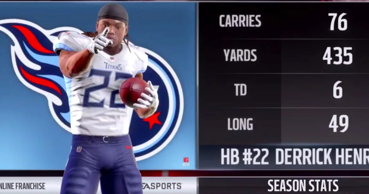 Derrick Henry Career Stats