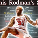 Dennis Rodman Career Stats