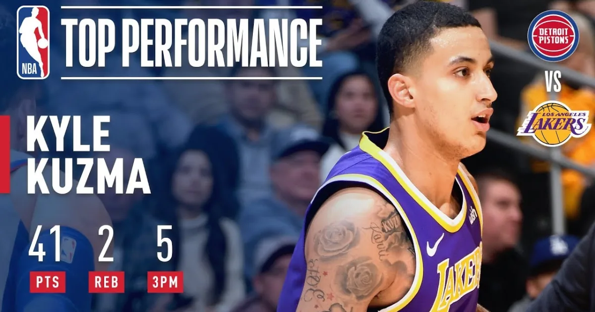 Kyle Kuzma Career Stats